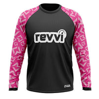 Revvi Kids Riding Jersey - Pink / A2 - Revvi