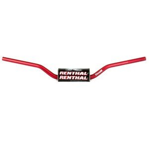 Renthal Handlebar - Fatbar - MX/Enduro - Ricky Johnson /CR High/KTM - 17-18 - 605 - Red - Renthal