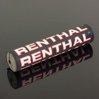 Renthal Vintage SX Cloth Bar Pad 12’ - Black/Red/White - P358 - Renthal