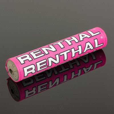 Renthal Vintage SX Cloth Bar Pad 12’ - Pink/Black/White - P356 - Renthal