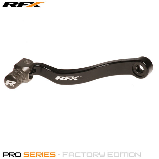RFX Flex+ Factory Edition Gear Pedal (Black/Hard Anodised Titan) KTM SXF250 11-12 SXF450 13-15 - Hard Anodised - RFX