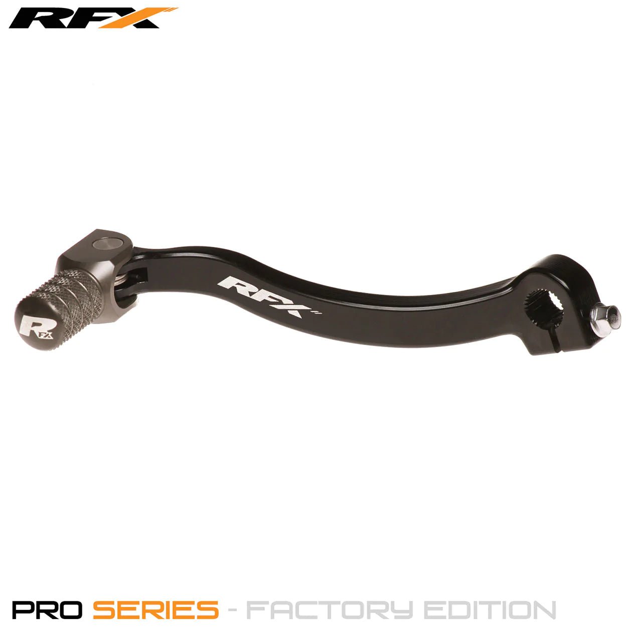 RFX Flex+ Factory Edition Gear Pedal (Black/Hard Anodised Titanium) Yamaha YZF250 19-21 YZF450 18-21 WRF250 20-21