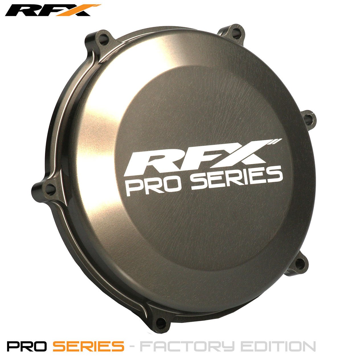 RFX Pro Clutch Cover (Hard Anodised) Kawasaki KXF450 16-18 - HardAnodised - RFX