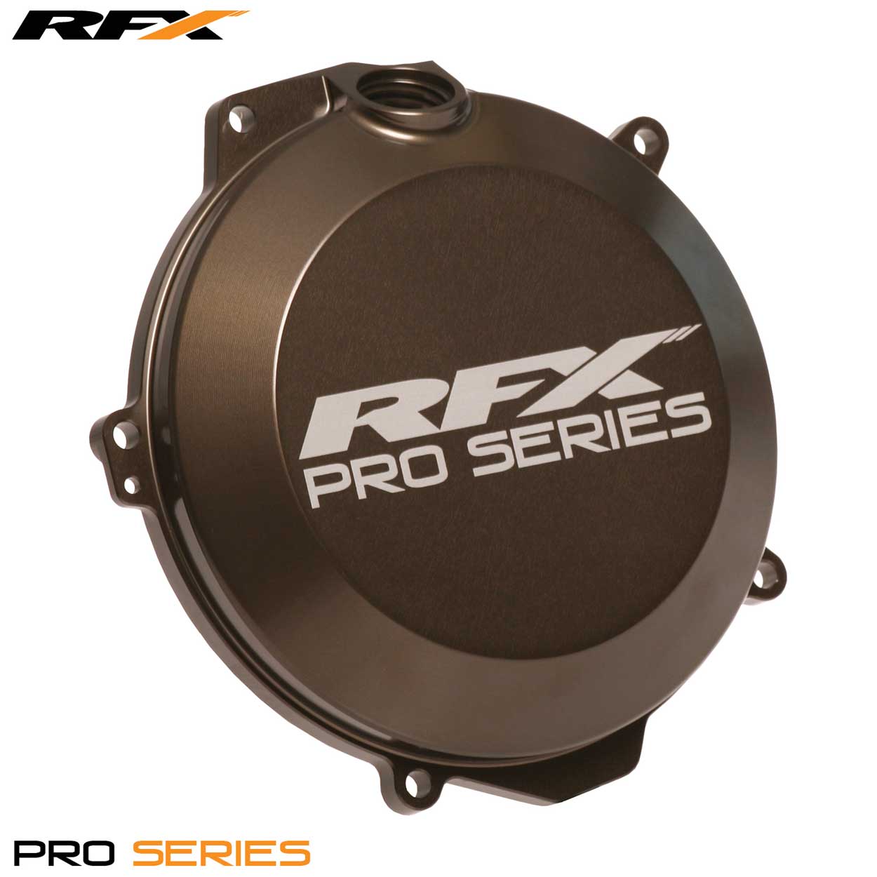 RFX Pro Clutch Cover (Hard Anodised) KTM SXF250 13-15 SXF350 11-15 - HardAnodised - RFX