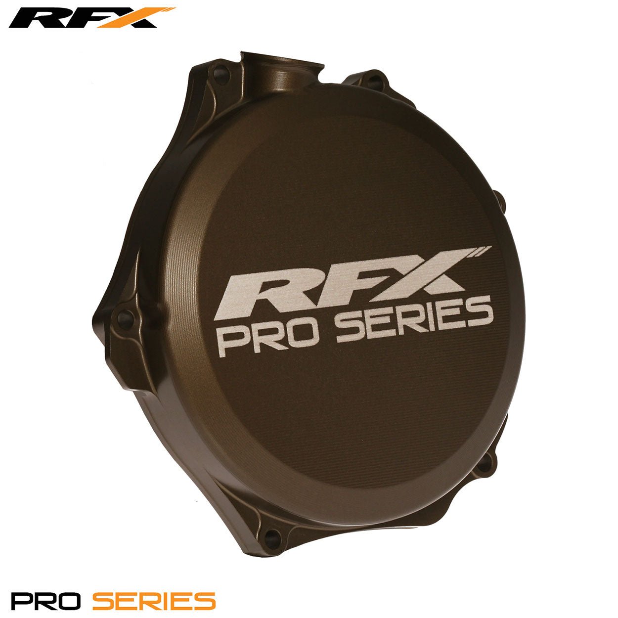 RFX Pro Clutch Cover (Hard Anodised) Suzuki RMZ250 07-23 - HardAnodised - RFX