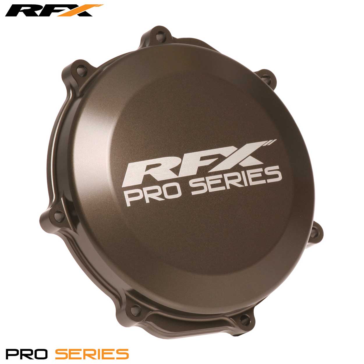 RFX Pro Clutch Cover (Hard Anodised) Yamaha YZF250 14-18 - HardAnodised - RFX