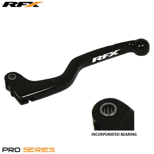 RFX Pro Clutch Lever (Black) Honda Honda CR125/250 04-07 CRF250R/X 04-23 CRF450X 05-22 CRF450R 09-20 - Black - RFX