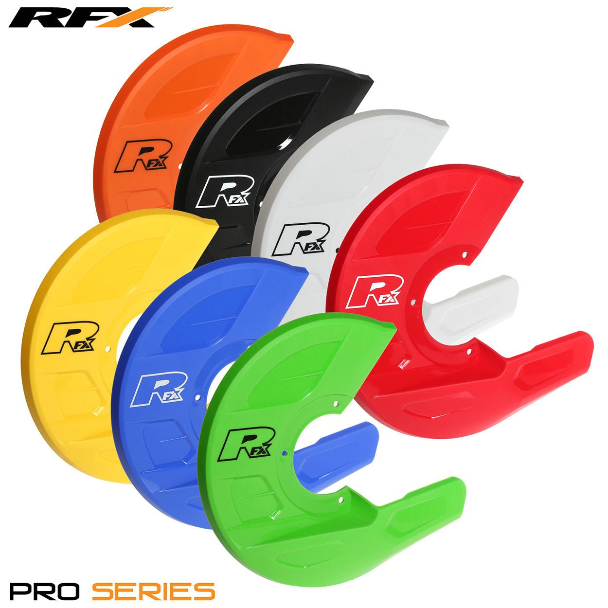 RFX Pro Disc and Caliper Guard (Black) Universal to fit RFX disc guard mounts - Black - RFX