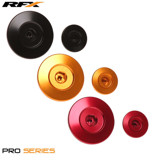RFX Pro Engine Timing Plug Set (Red) Honda CRF150 07-22 CRF250 10-16 CRF450 02-16 CRFX450 05-19 - Red - RFX