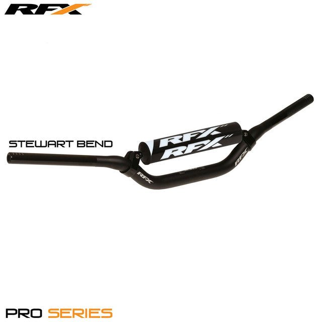 RFX Pro F8 Taper Bar 28.6mm (Crossbrace) (Black) Stewart - Black - RFX
