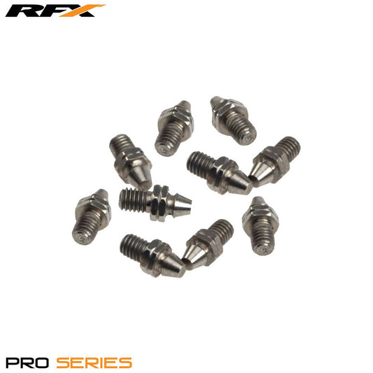 RFX Pro Footrest Replacement Screws MX Footrest (10pcs) Stainless Steel - Silver - RFX