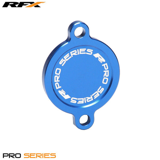 RFX Pro Oil Filter Cover (Blue) Kawasaki KXF450 16-18 - Blue - RFX