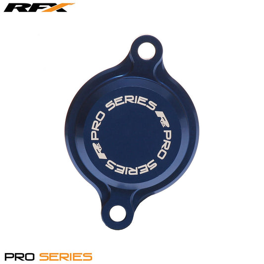 RFX Pro Oil Filter Cover (Blue) Yamaha YZF250 14-22 YZF450 10-22 - Blue - RFX