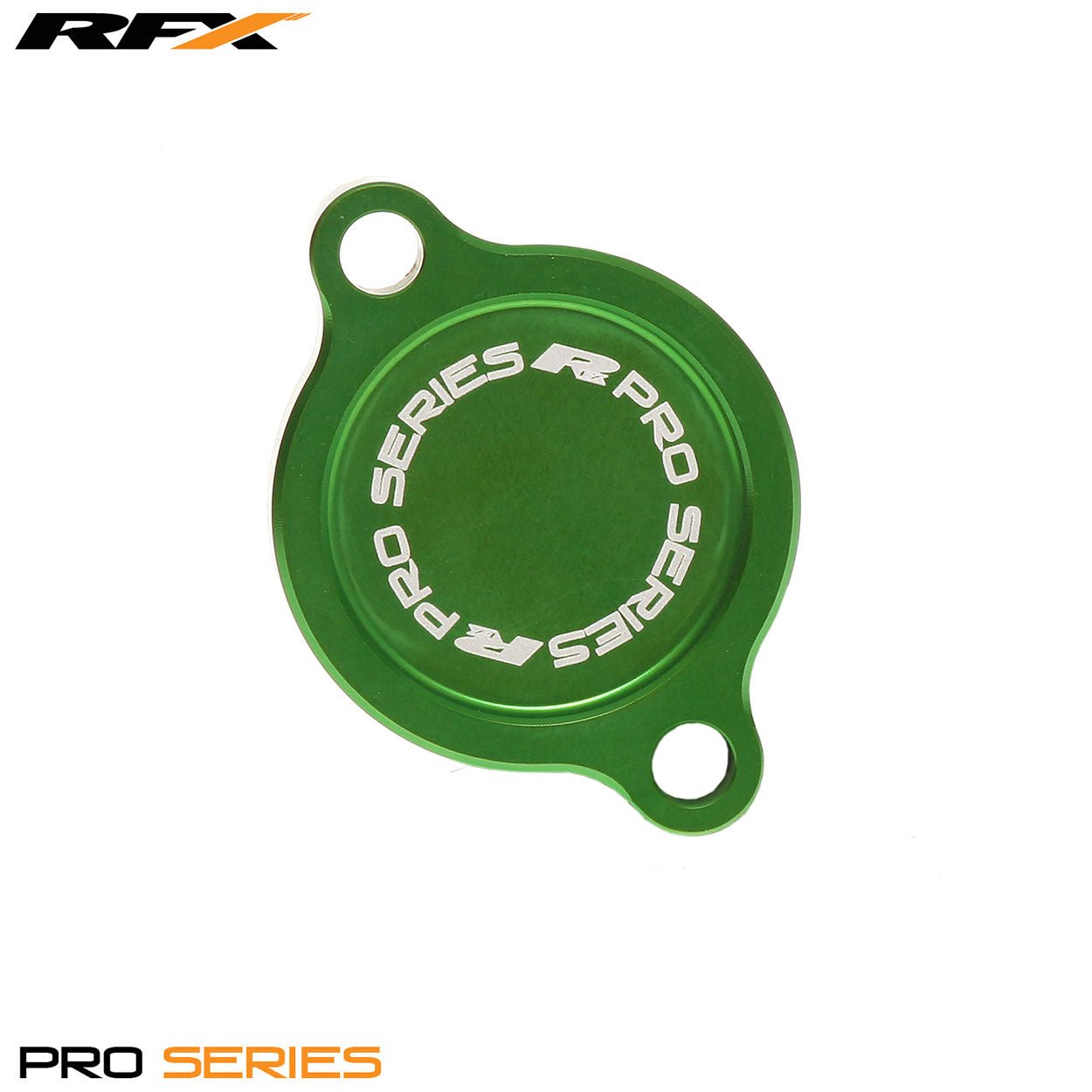 RFX Pro Oil Filter Cover (Green) Kawasaki KXF250 04-23 - Green - RFX
