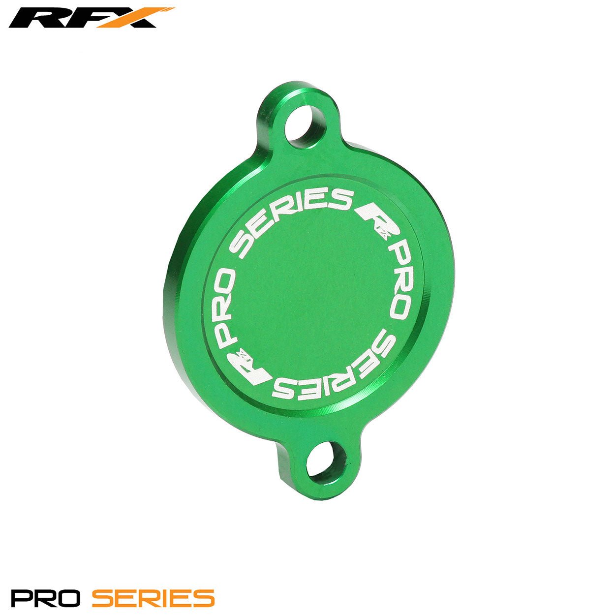 RFX Pro Oil Filter Cover (Green) Kawasaki KXF450 16-18 - Green - RFX