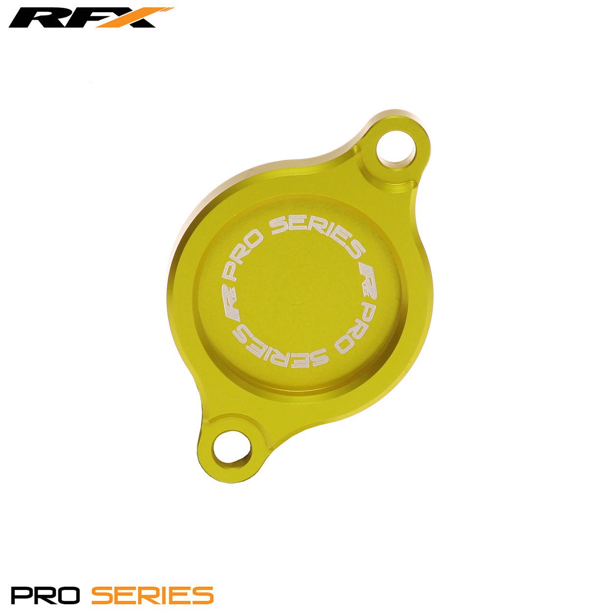 RFX Pro Oil Filter Cover (Yellow) Suzuki RMZ250 07-23 RMZ450 05-23 - Yellow - RFX