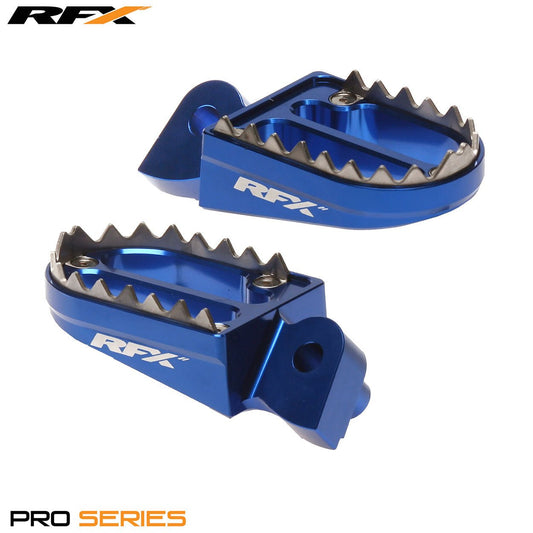 RFX Pro Series 2 Footrests (Blue) Yamaha YZ 65 18-22 YZ85 02-22 YZ/YZF 125-450 99-22 Gas Gas EC 98> - Blue - RFX