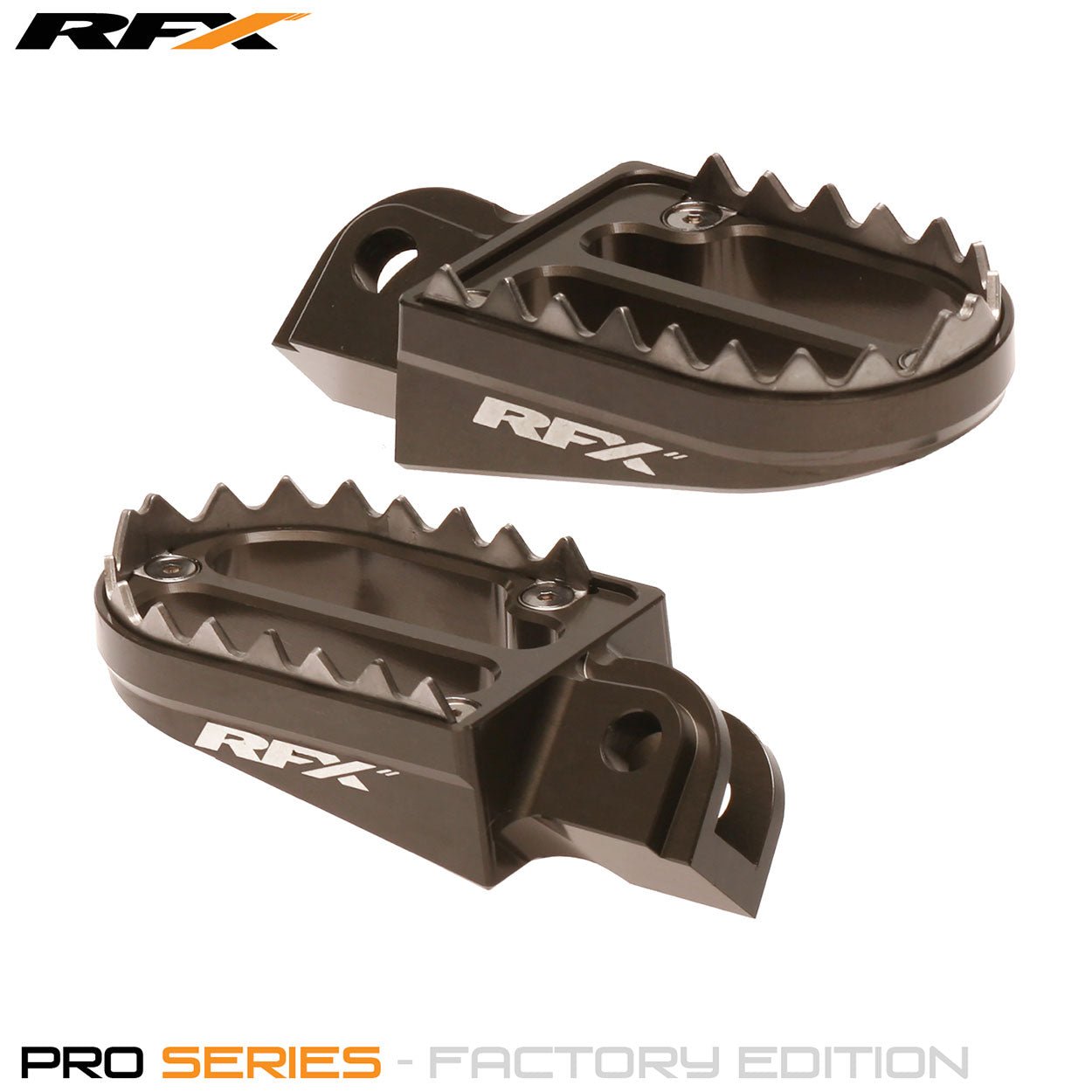 RFX Pro Series 2 Footrests (H/A) Gas Gas MC50/65 21-23 Husq TC50/65 17-22 KTM SX85-105 03-17 - HardAnodised - RFX