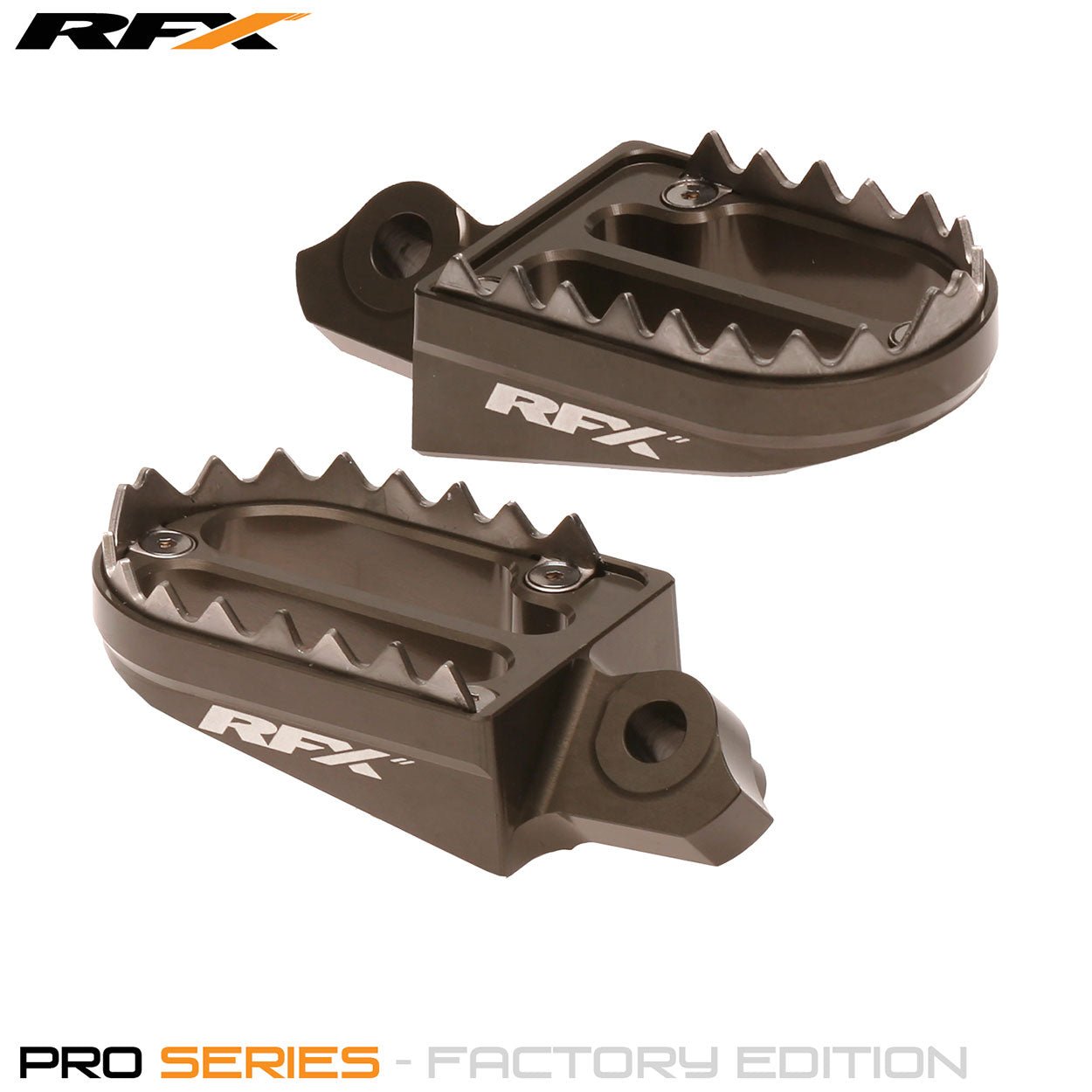 RFX Pro Series 2 Footrests (Hard Anodised) Suzuki RMZ250 10-23 RMZ450 10-23 (Exc 2011) - HardAnodised - RFX