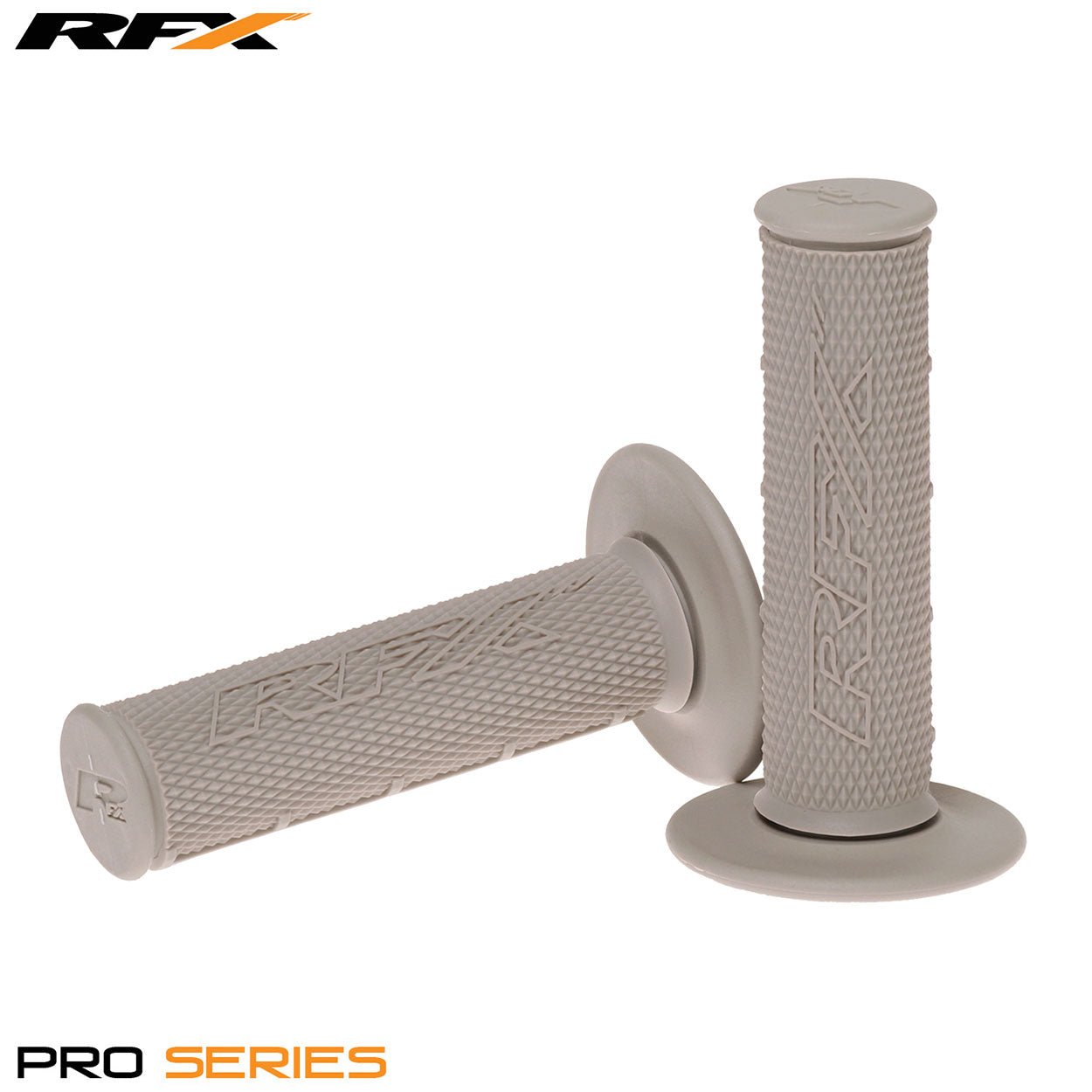 RFX Pro Series Dual Compound Grips All Grey (Grey/Grey) Pair - Grey - RFX