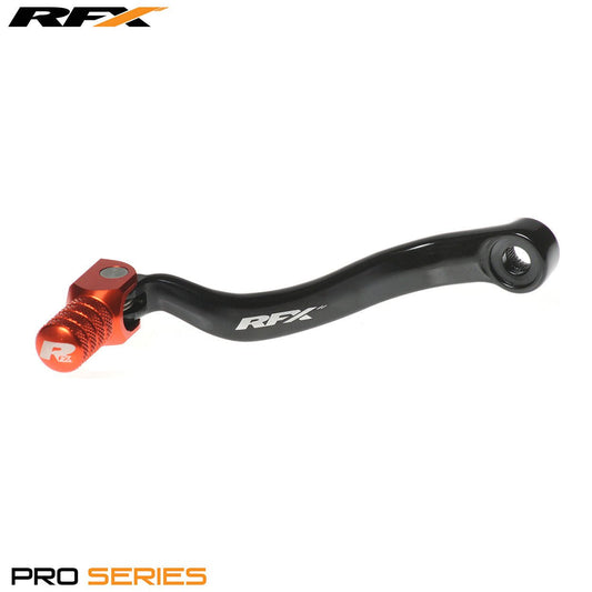 RFX Pro Series Flex+ Gear Lever H/A Black/Orange KTM All 400/450/525 00-06 SXF250 11-12 SXF450 13-15 - Orange - RFX