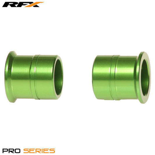 RFX Pro Wheel Spacers Front (Green) Kawasaki KXF250 06-20 KXF450 06-18 KX125/250 06-08 - Green - RFX
