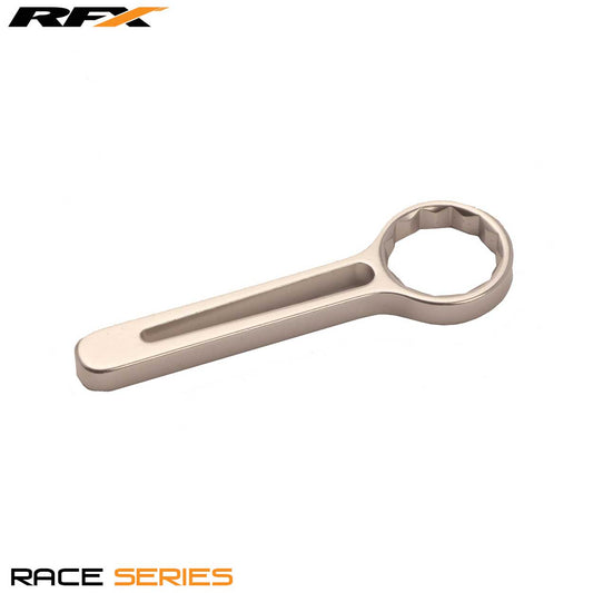 RFX Race Carb Drain Spanner (Silver) 17mm Short Spanner Suitable for Keihin PWK/FCR Carburetors - Silver - RFX