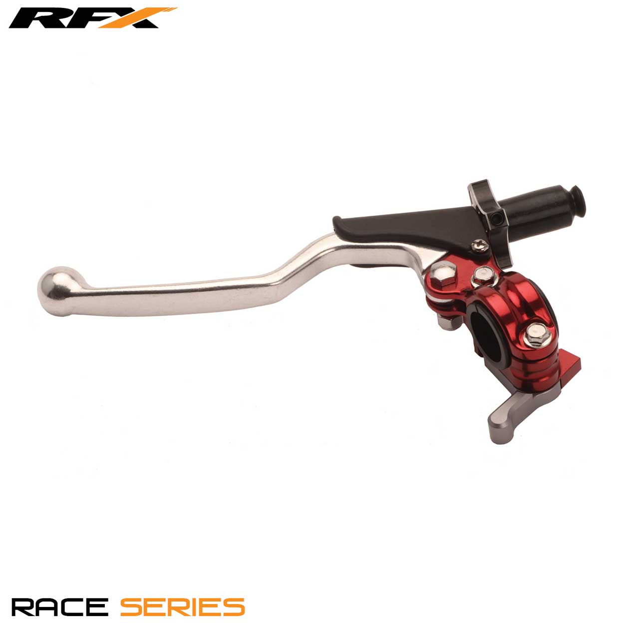 RFX Race Clutch Lever Assembly Universal 4 Stroke EZ Adjust Red - Red - RFX