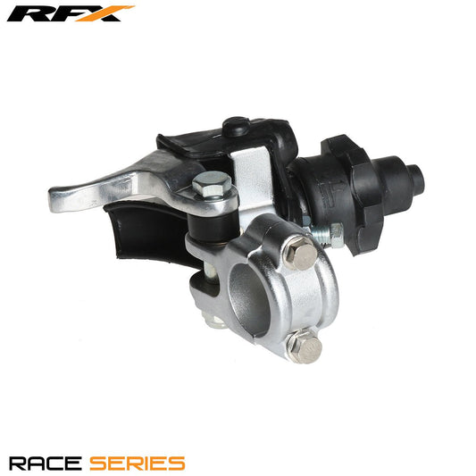 RFX Race Clutch Lever Holder (OEM Replica) Honda CRF250 04-09 CRF450 04-08 - Silver - RFX