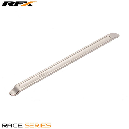 RFX Race Dual Spoon end Tyre Lever (Silver) Universal 240mm / 9.5in Long - Silver - RFX