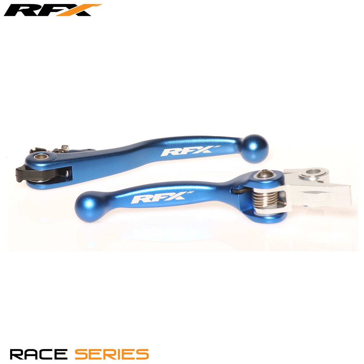 RFX Race Forged Flexible Lever Set (Blue) Husqvarna TC/TE 125 14-20 FC250/350/450 16-20 - Blue - RFX