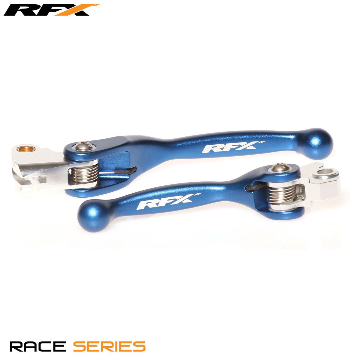 RFX Race Forged Flexible Lever Set (Blue) Yamaha WRF250-450 05-14 - Blue - RFX