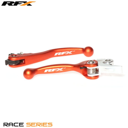 RFX Race Forged Flexible Lever Set (Orange) KTM SX125/150/200 14-15 EXC125 2016 - Orange - RFX