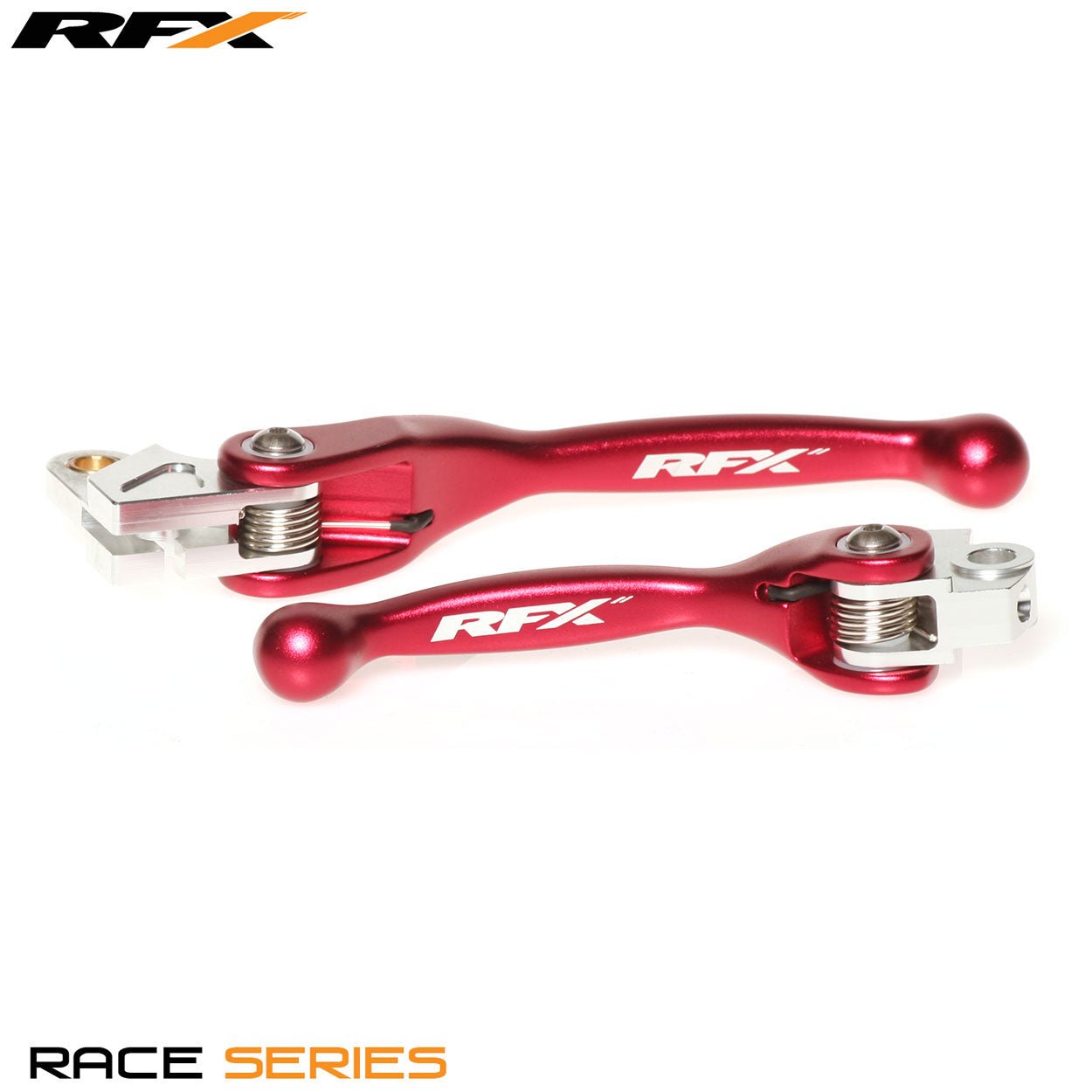 RFX Race Forged Flexible Lever Set (Red) Honda CRF150 07-22 CR80/85 98-07 CR125/250 92-03 - Red - RFX
