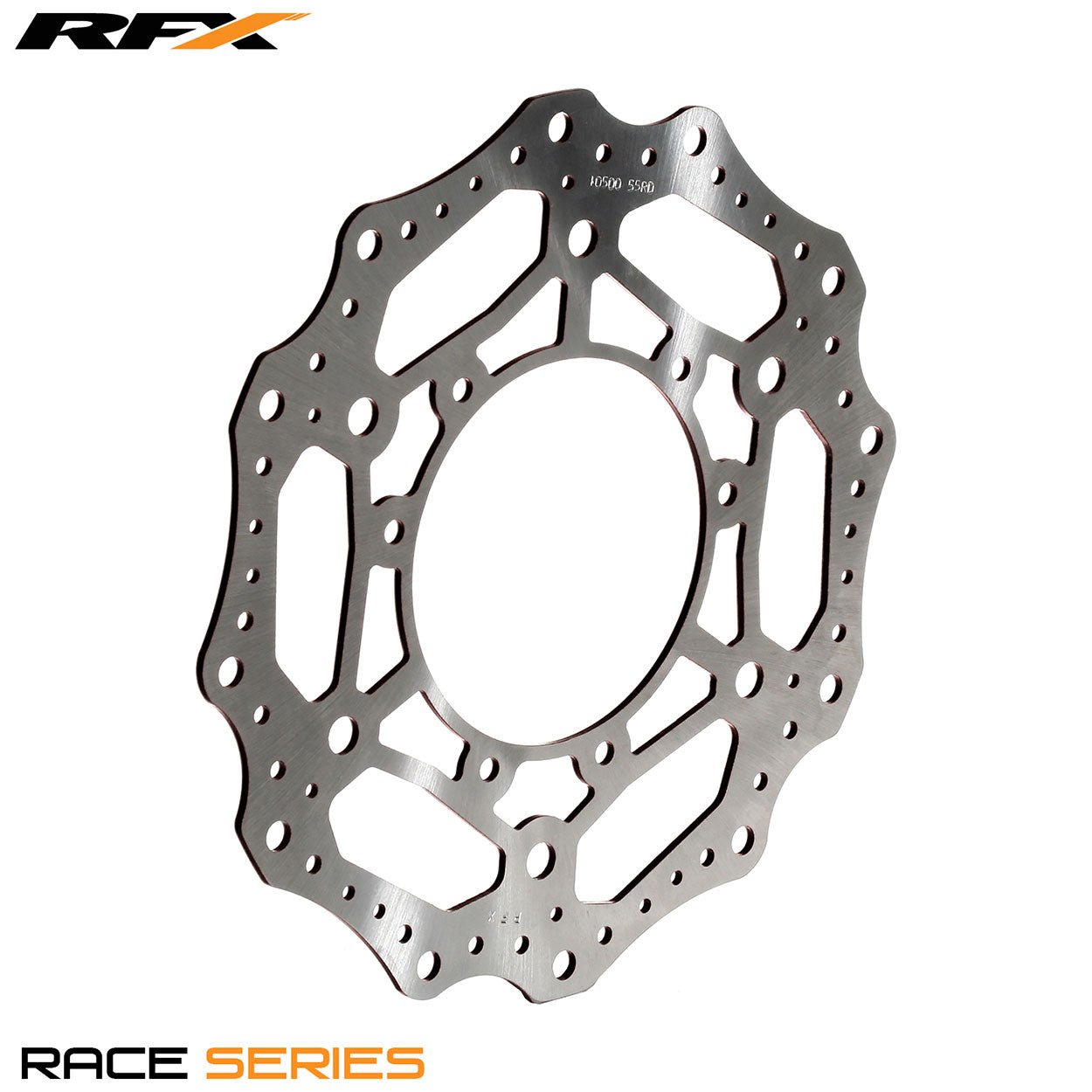 RFX Race Front Disc (Black) Honda CR125/250/500 95-07 CRF250/450 04-14 CRF250X 04-19 CRF450X 05-19 - Black - RFX