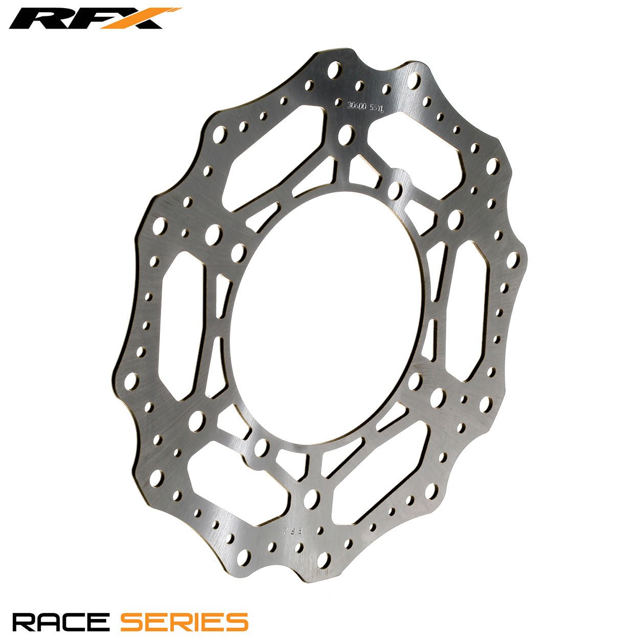 RFX Race Front Disc (Black) Suzuki RMZ250 07-18 RMZ450 05-17 - Black - RFX