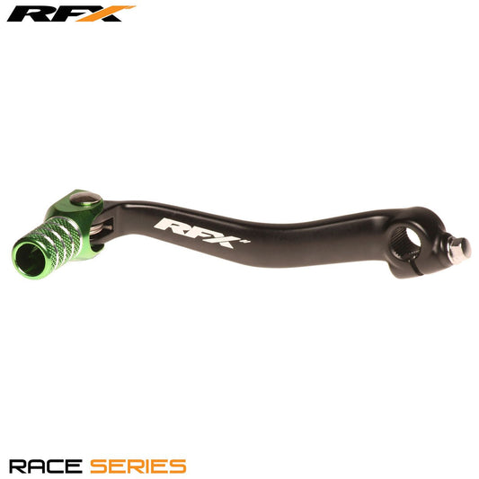 RFX Race Gear Lever (Black/Green) Kawasaki KXF450 16-23 - Green - RFX