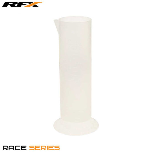 RFX Race Oil Measure Tube (Clear) 500ml Max - Clear - RFX