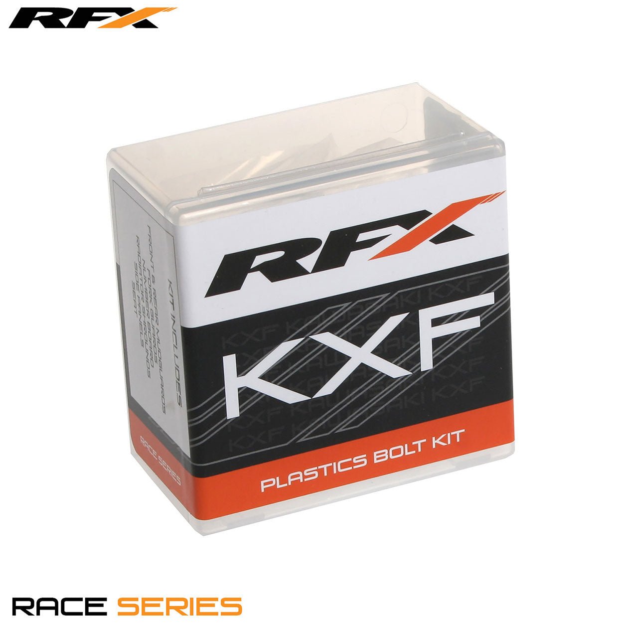 RFX Race Plastics Fastener Kit Kawasaki KX125/250 03-07 KX250F 04-16 KX450F 04-15 SUZUKI RMZ 04-06 - Silver - RFX