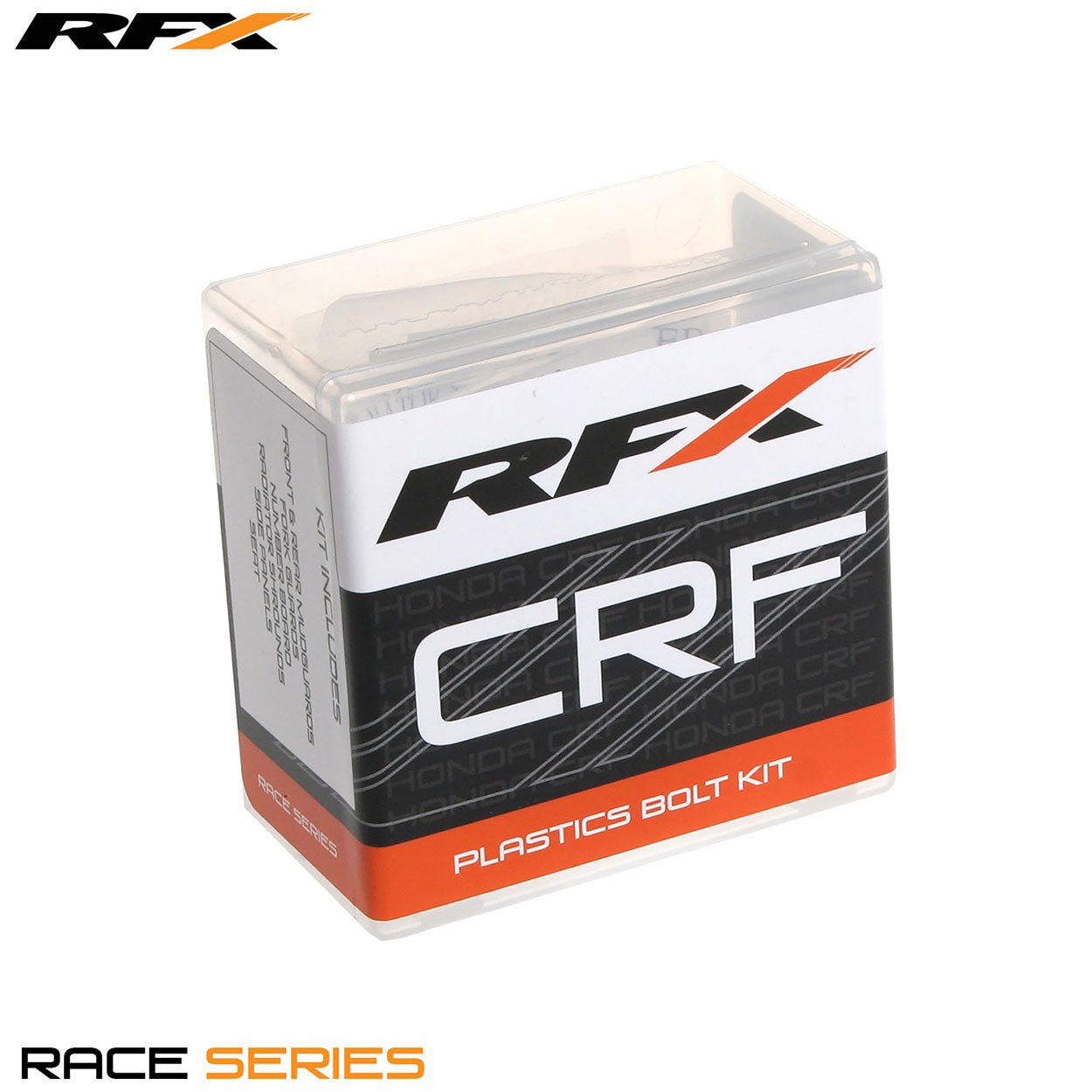 RFX Race Series Plastics Fastener Kit Honda CRF250R 14-19 CRF450R 13-19 - Silver - RFX