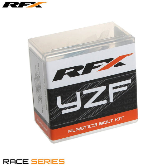 RFX Race Series Plastics Fastener Kit Yamaha YZ125/250 03-19 - Silver - RFX