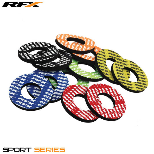 RFX Sport Grip Donuts (Green) Pair - Green - RFX