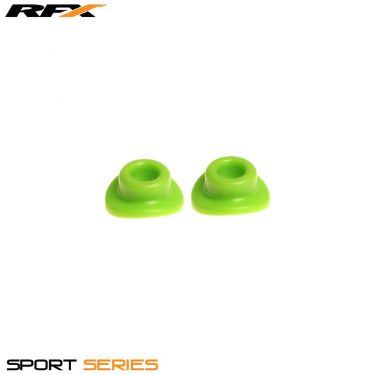 RFX Sport Valve Rubber Seals (Green) 2pcs - Green - RFX