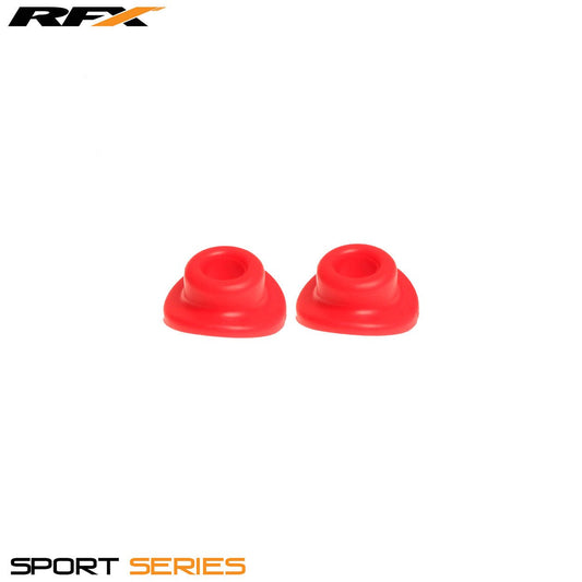 RFX Sport Valve Rubber Seals (Red) 2pcs - Red - RFX