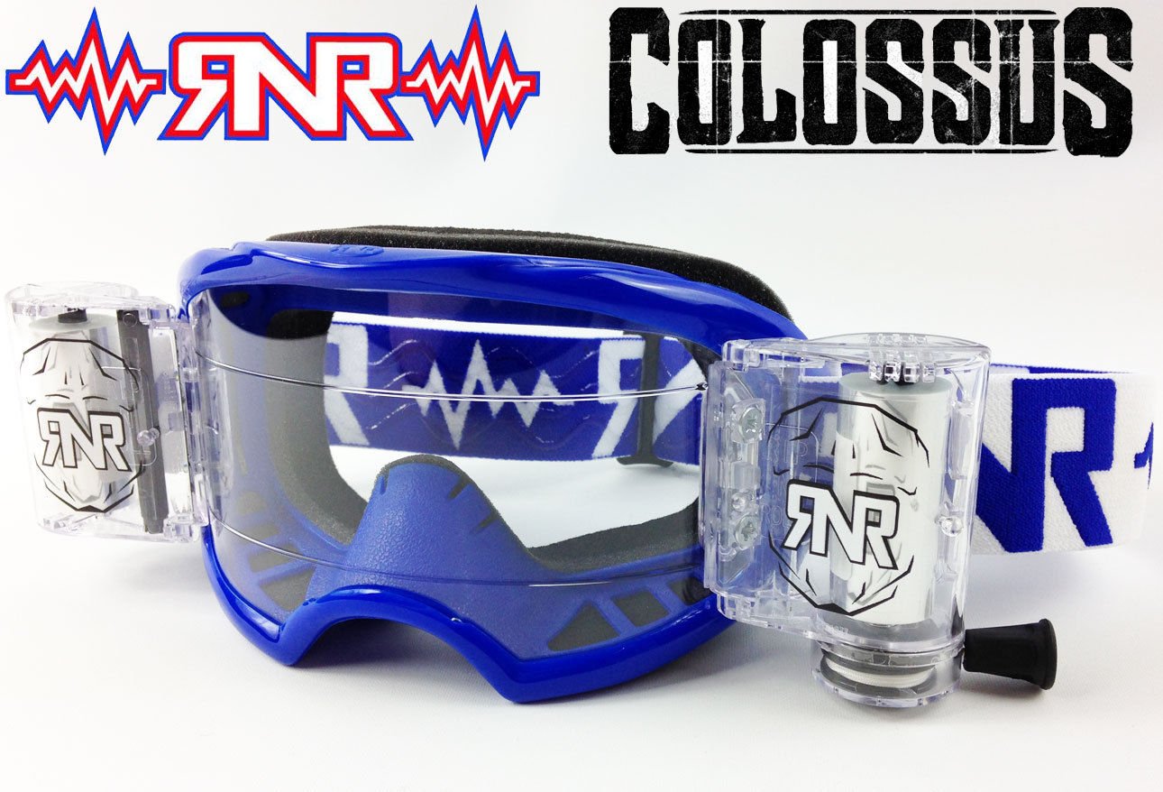Rip n Roll Colossus WVS Roll Off Goggle Blue - Rip n Roll