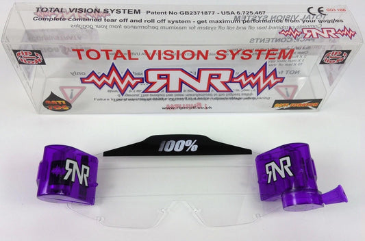 Rip n Roll TVS - 100% Strata / Accuri Total Vision System Purple - Rip n Roll