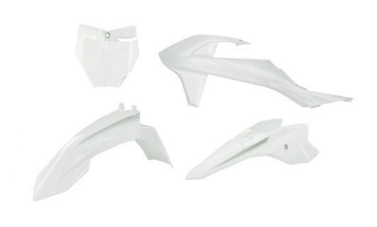 Rtech Plastic Kit - White KTM 50 SX 2016-23 SX-E 20-23 - Rtech