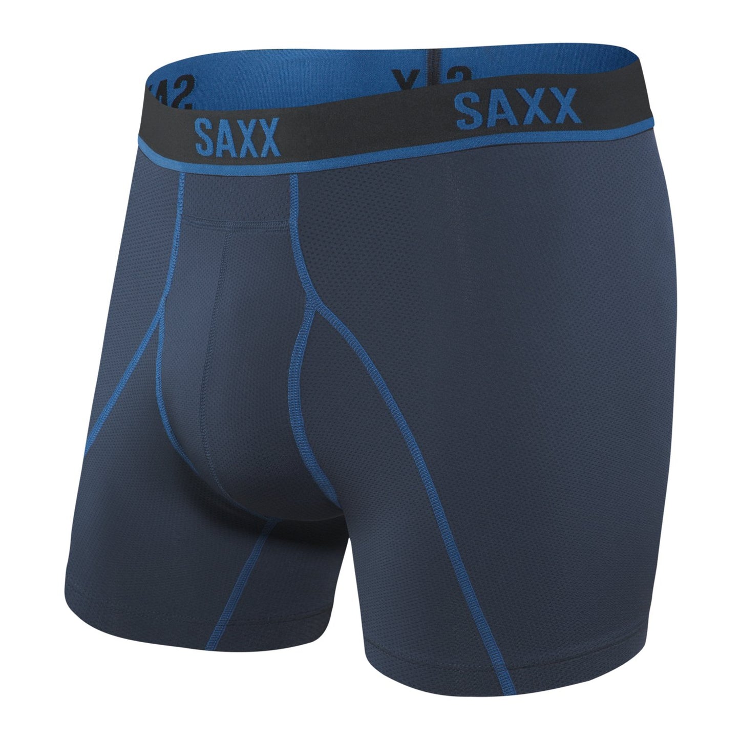 SAXX Kinetic HD Boxer Brief / Navy/City Blue - SAXX