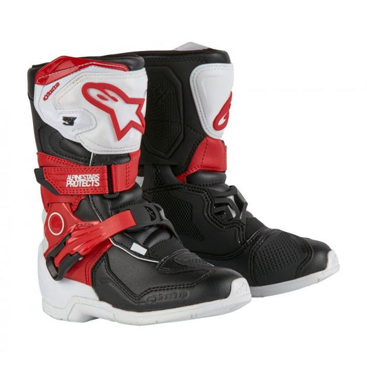Alpinestars Boot Tech3S Kids White/Black/Red - Alpinestars