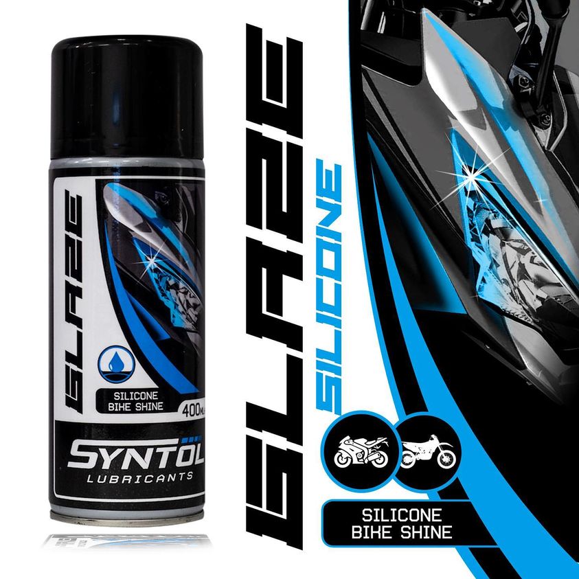 Syntol Glaze - Aerosol Silicone Bike Shine - 400ML - Syntol Lubricants